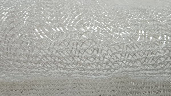 aramid warp knitted reinforcement fabric for silicone hose